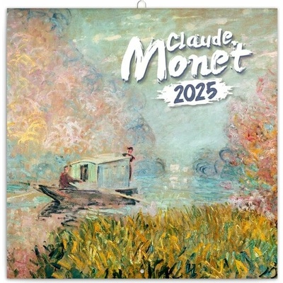 Claude Monet nástěnný 2025