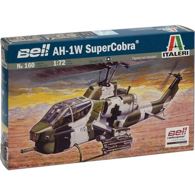 Italeri Model Kit vrtulník 0160 AH-1W SUPER COBRA 33-0160 1:72