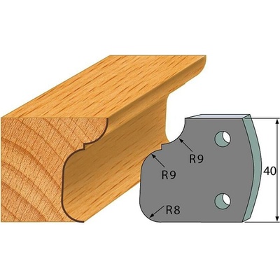 IGM Professional IGM Profil 068 - pár obmedzovačov 40x4mm SP F027-068