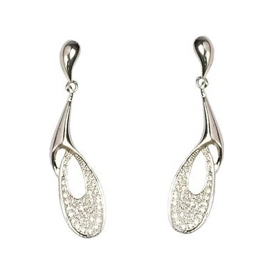 Infinitysilver stříbrné náušnice se zirkony L436799
