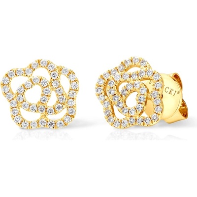 SAVICKI Обеци Savicki: злато. диаманти