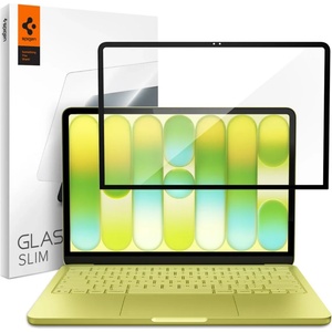 Spigen GLAS. tr Slim закалено защитно стъкло за MacBook Neo 13 2026 черно