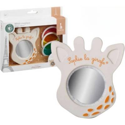 Софи жирафчето - 2 в 1 Голяма гризалка и играчка с огледало и цветни "лещи (s010503)