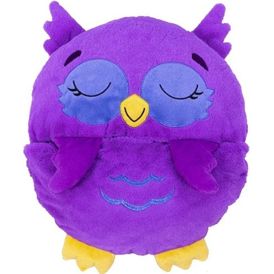 Happy Nappers spacáčik zaspávačik fialová sova Chestnut