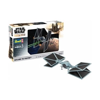 Revell Plastic ModelKit SW 06782 The Mandalorian: Outland TIE Fighter 1:65