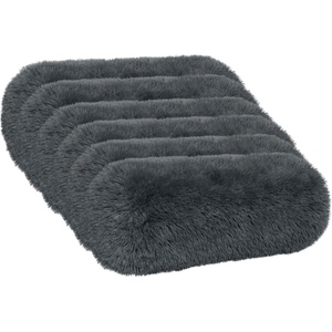 vidaXL Калъфка за възглавница 6 pcs HEERLEN Антрацит Ø 15 x 40 см (923400)
