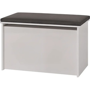 Kobi Детски шкаф Daria с мека седалка (light grey)