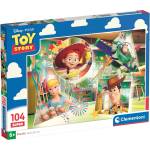 Clementoni Детски пъзел Clementoni от 104 части - Героите от Играта на играчките (25010) - baby