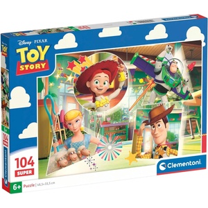 Clementoni Детски пъзел Clementoni от 104 части - Героите от Играта на играчките (25010) - baby