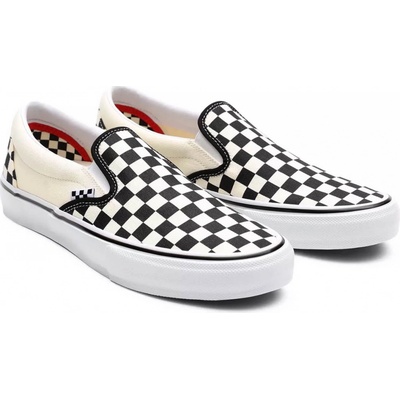 Vans Skate Slip On checkerboard black/off white 22