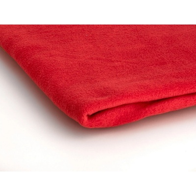 Microfleece farba červená 29