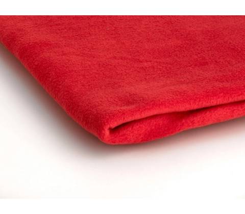 Microfleece farba červená 29
