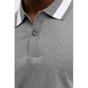 BOSS Памучна тениска с яка BOSS H-Phillipson 200 (50543865)