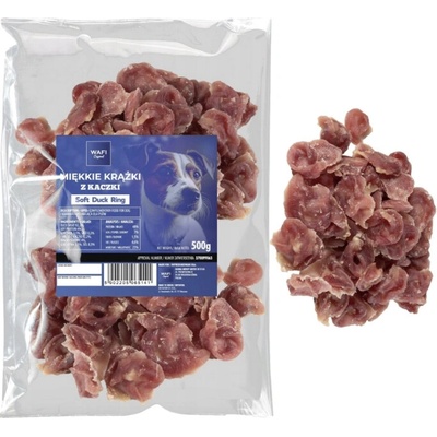 WAFI Mäkké kačacie krúžky pre psov 500 g
