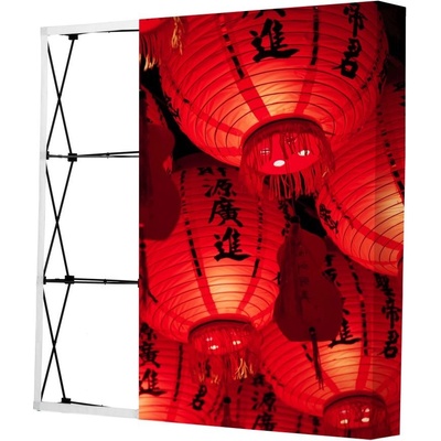 Jansen Display Pop-Up Fabric 3x3 straight – Soft bag, 2240 x 2250 mm