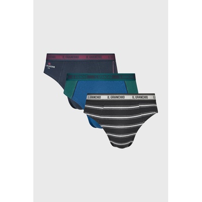 Il Granchio 3PACK памучни слипове Patel (3pGS1332_sli)