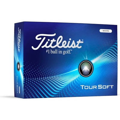 Titleist Tour Soft 24 bílé 3 ks