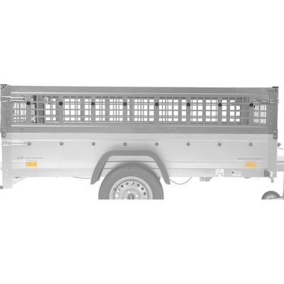Síťované bočnice Unitrailer GARDEN TRAILER 230 KIPP