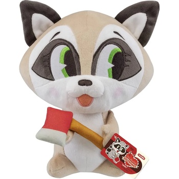 Funko Плюшена фигура Funko Paka Paka: Villainous Valentines - Snookums The Raccoon, 18 cm