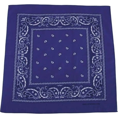 Bandana šátek royal bílý