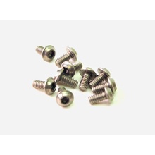 PN Racing M2×4 Titanium UFO Head Hex Machine Screw 10 ks