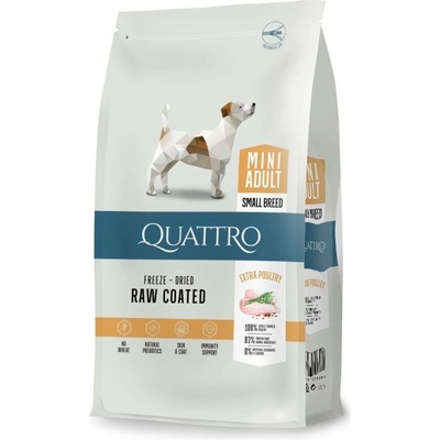 Quattro Adult Mini SB s extra drůbežím masem 1,5 kg