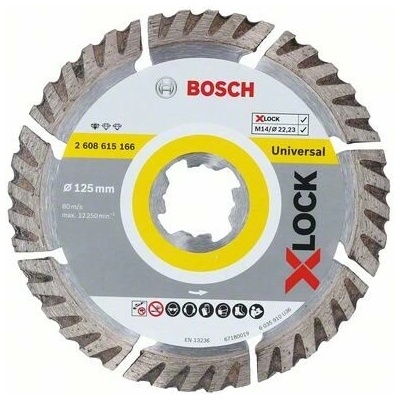 BOSCH X-LOCK Diamantový řezný kotouč Standard for Universal