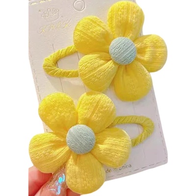 HARAHU Щипки за коса fl-38243 - Жълта kp38243 (fl-38243)