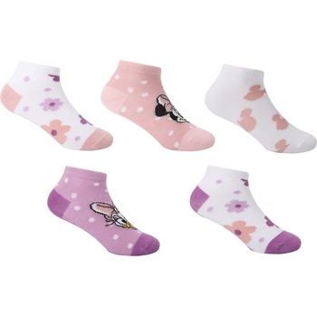 Character Детски чорапи Character Trainer Sock 5pk Infant - Minnie Friends