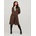 VILA Палто Vila Valji coat - Brown (Crocodile)