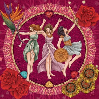 Image 1 of Grafika - Puzzle Fire signs in Astrology - 1 000 piese