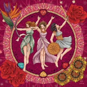 Grafika Art Puzzle - Puzzle Fire signs in Astrology - 1 000 piese