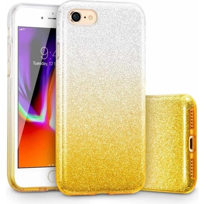 Forcell Блестящ Силиконов Калъф за Nokia 6, Forcell Shining Case, Златист (5900217227670)