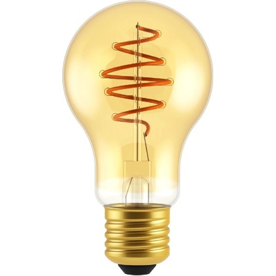Nordlux LED žárovka Spiral Deco Standard Gold E27 4,9W 2000K zlatá