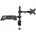 TECHLY Desk Mount Arm for 13-32inch Monitor and Laptop Shelf