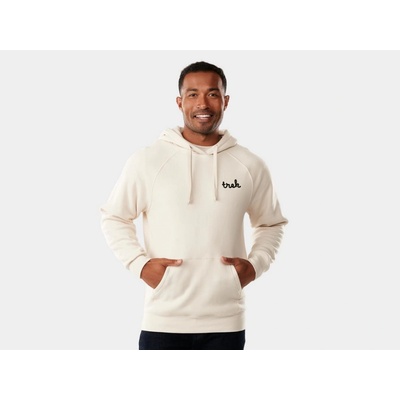 Trek Chain Stitch Unisex Hoodie bílá