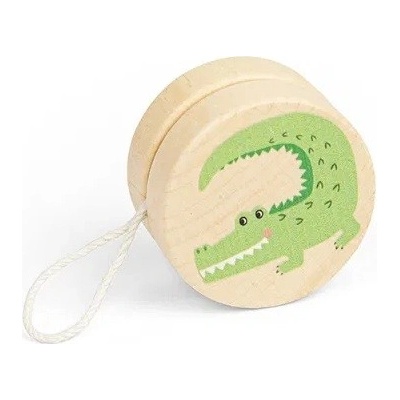 Bigjigs Toys Dřevěné jojo Krokodýl