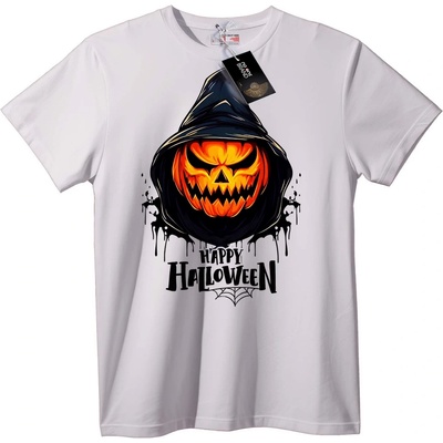 NOONEBRAND Тениска Хелоуин Тиква Худи - 2XL, Black
