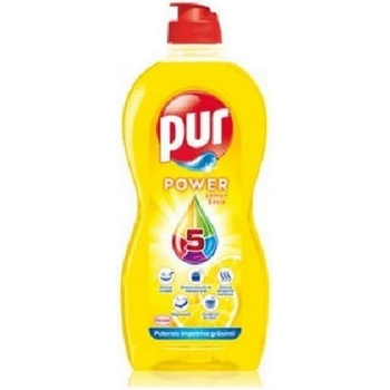 Pur Power prostriedok na ručné umývanie riadu Lemon 450 ml