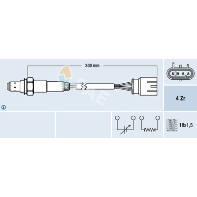 Lambda sonda FAE 77586