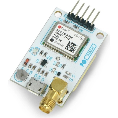 Velleman VMA430 - modul U-Blox NEO-7M UART GPS / GLONASS s anténou