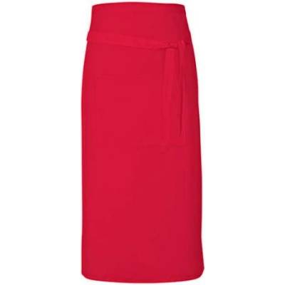 Link Kitchen Wear Gastro zástěra X985 Strawberry Red Pantone 186 90x80cm