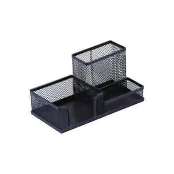 Image 1 of Q-CONNECT Настолен органайзер метален черен