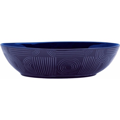 Maxwell & Williams Oblúková oválna miska keramika indigovo modrá 32x27 cm DR0454
