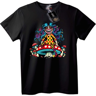 NOONEBRAND Тениска Гъбарска фея - 2XL, Black