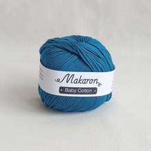 Makaron Baby Cotton petrolejová modrá