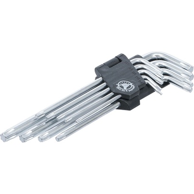 BGS technic Sada zahnutých klíčů dlouhé T-profil (pro Torx) T10 - T50 9dílná BGS 816