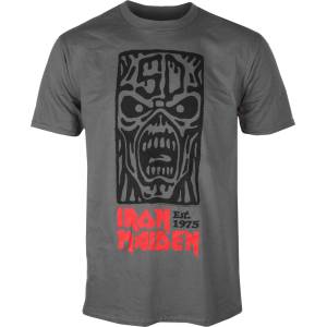 Low frequency Мъжка тениска Iron Maiden - STAMP LOGO - LOW FREQUENCY - IM028TS