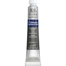 Winsor & Newton Cotman akvarelová farba 8 ml Iridescent black