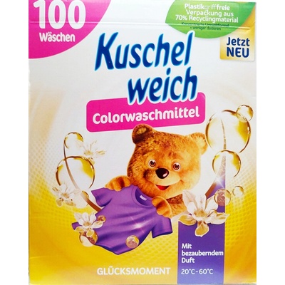 Kuschelweich prací prášek na barevné prádlo Štastný monent 100 PD 5,5 kg